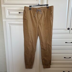 Aeropostale Men's Brown Chino Joggers